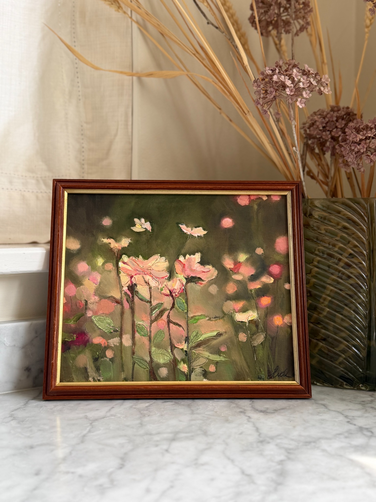 Grandma's Garden original painting